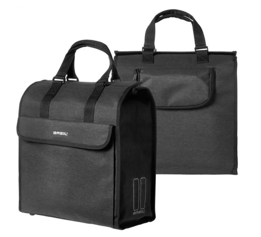 Zertifiziert Basil Shoppertasche Mira schwarz Größe 36x16x37cm 17l