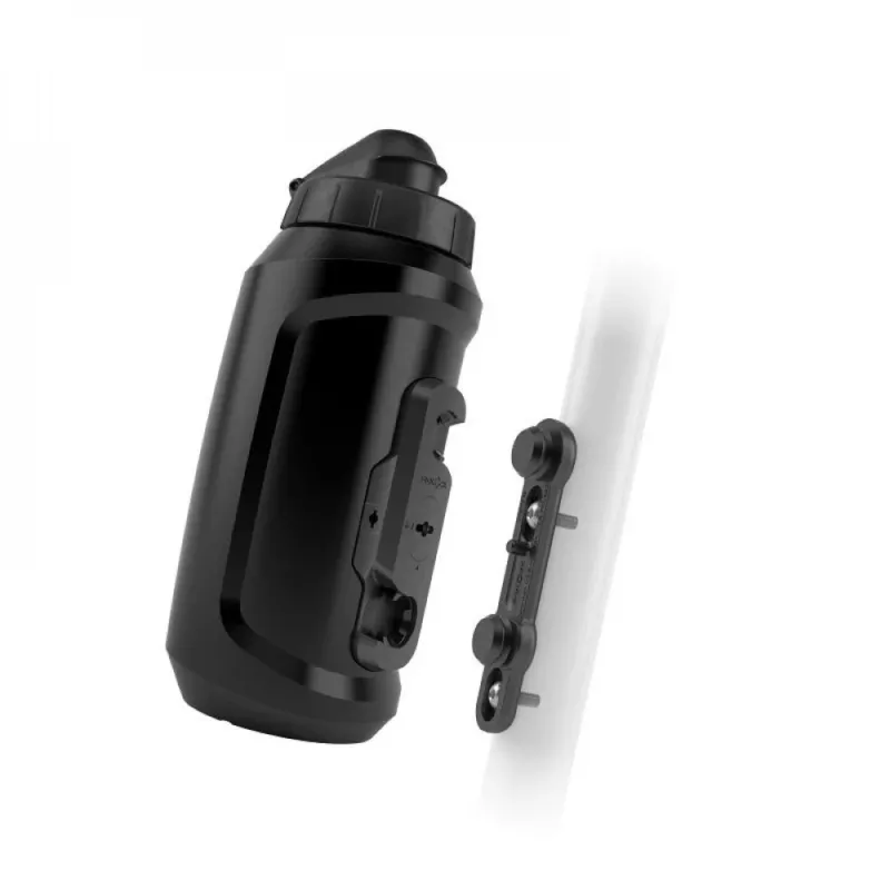 Sofort Bestellen FIDLOCK TWIST Bottle 750 Compact + Bike Base, 750 ml, schwarz, magnet-mechanisches Flaschenhaltersystem, BPA-frei, inklusive Schutzkappe, ideal für enge Rahmengeometrien
