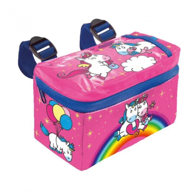 Bike Fashion Lenkertasche Einhorn pink mit Motiv Größe 18x10x8 cm Sichere Zahlung