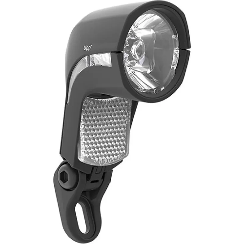 Kostenfreie Lieferung Busch+Müller Lumotec IQ2 Upp N plus - LED Dynamo-Scheinwerfer StVZO zugelassen - Scheibenbremse