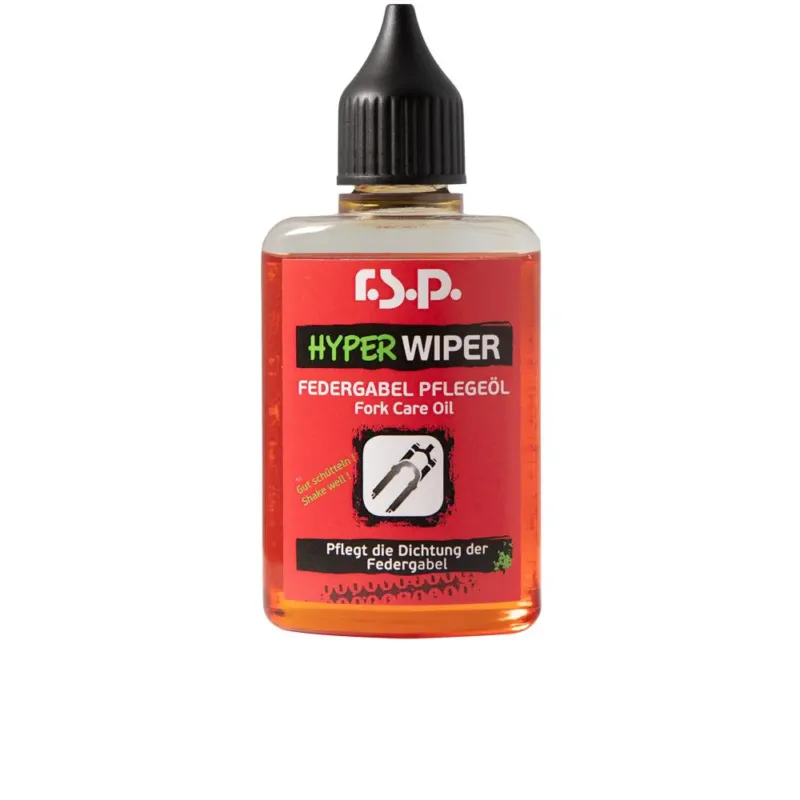 Kracherpreis r.s.p. Hyper Wiper Federgabel-Pflegeöl 50 ml - Schmieröl für optimale Gabel-Wartung