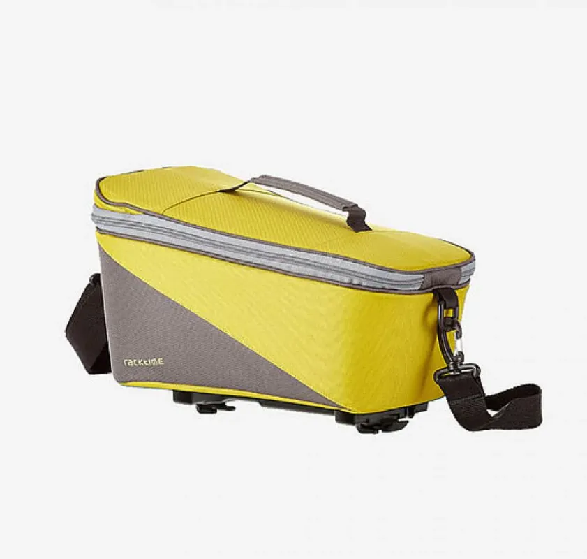 Super-Preis Racktime Trunkbag TALIS 2.0 Gepäckträgertasche - 8L Fahrradtasche lime green stone grey