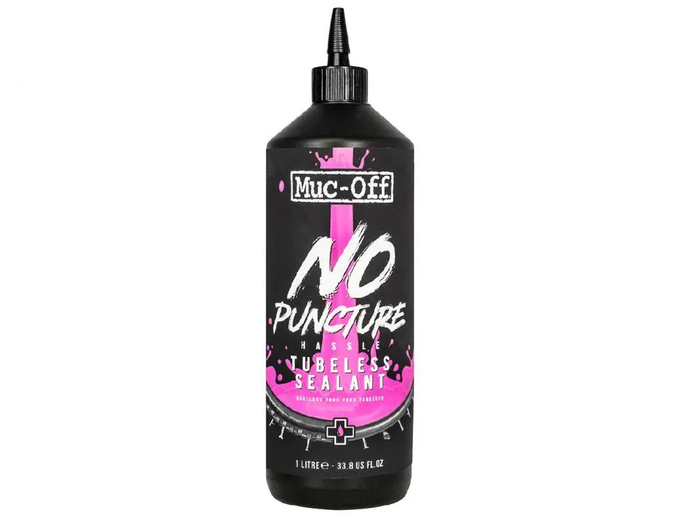 Beliebt Muc-Off No Puncture Hassle 1L Tubeless Reifendichtmittel Pink - Pannenschutz bis 6 mm