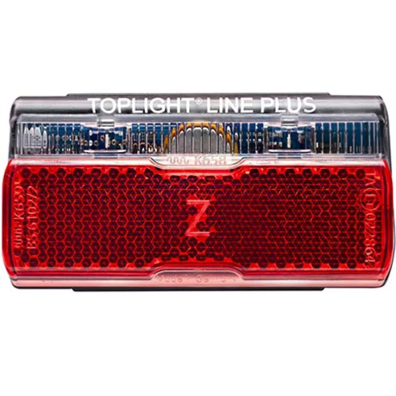 Busch + Müller Busch&Müller LED-Gepäckträgerrückleuchte Toplight Line plus 50mm STVZO - Rücklicht Billig