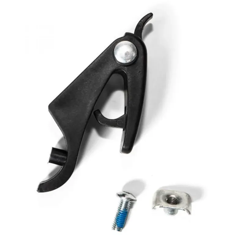 Finale Aktion Burley Ersatz-Clips für COHO XC Packtaschen One Size Schwarz - sichere Befestigung