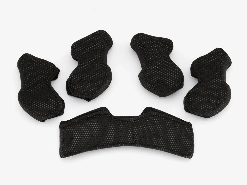 Ausverkauf 100% Trajecta thick cheek pad and neck roll kit unis black - mehr Komfort & perfekter Sitz