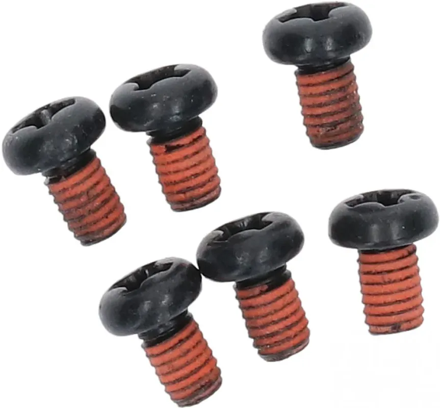 SHIMANO Befestigungsschrauben für Abdeckung SM-DUE80, SM-DUE70, SM-DUE61 (6 Stk.) - 80,, 70, Neu