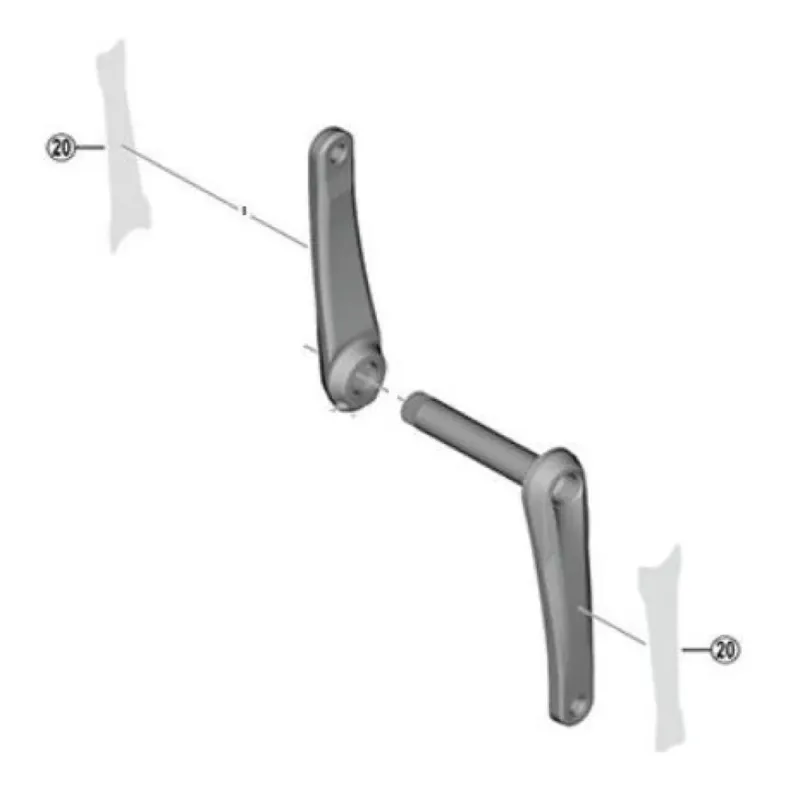 Saisonangebot SHIMANO Schutzfolie FC-M8100 175/180mm Aufkleber - 180mm