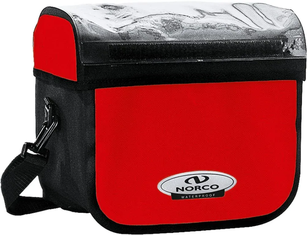 Norco Yukon Lenkertasche rot schwarz Größe 25x14x20 cm 7l Neu
