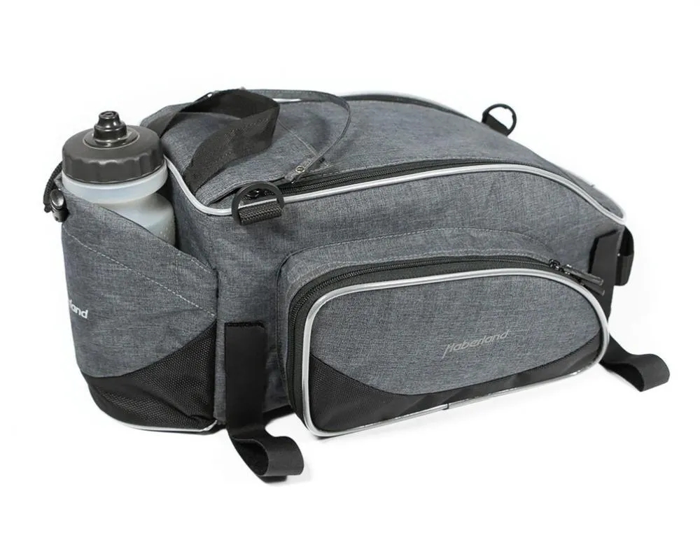 Haberland Gepäckträgeraufsatztasche Flexibag XL beige - flexible 20L-Fahrradtasche Kracherpreis