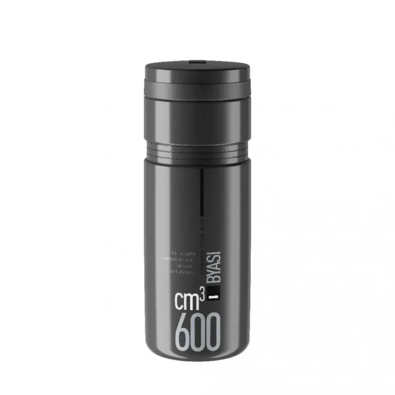 Abverkauf ELITE Transportflasche BYASI dunkelgrau 600 ml - Flaschenhalter - Flaschenbox