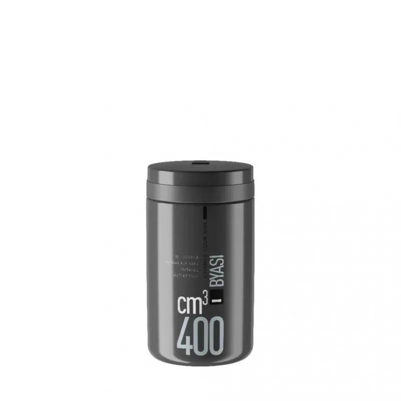 ELITE Transportflasche BYASI dunkelgrau 400 ml - Flaschenhalter - Flaschenbox Super-Preis