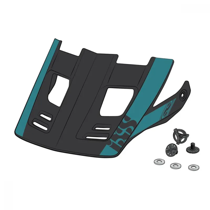 Sonderangebot IXS Sports Division iXS Visor + Pins Xact Evo XS Lagoon - Ersatzvisier für optimalen Schutz