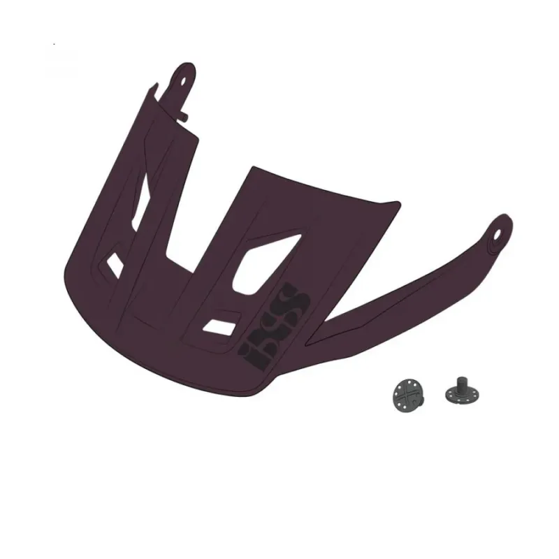 Online Kaufen IXS Sports Division iXS Visor + Pins Trigger AM S/M Raisin - Ersatzvisier für optimalen Schutz