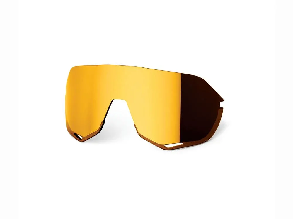 100% S2 - Mirror Replacement Lens unis Soft Gold - kontraststarkes Ersatzglas Zertifiziert