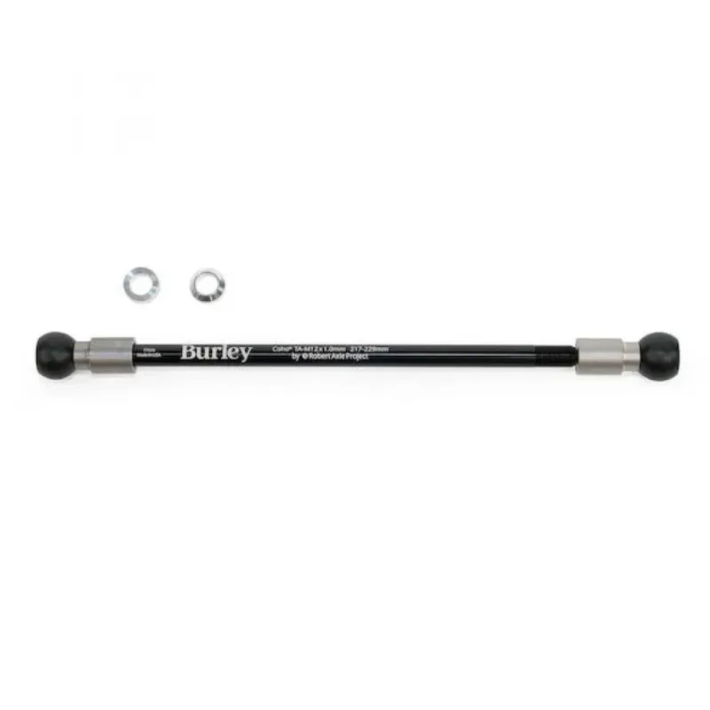 Kracherpreis Burley Steckachse COHO XC für UDH M12x1.0, 217-229 mm Schwarz - sichere Anhängeraufnahme