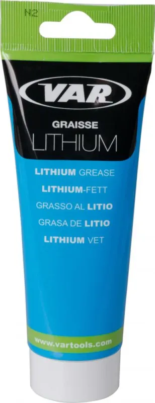 Sale VAR Lithium Lagerfett NL-78500 100 ml Größe 100 - wasserfestes Hochleistungs-Lagerfett