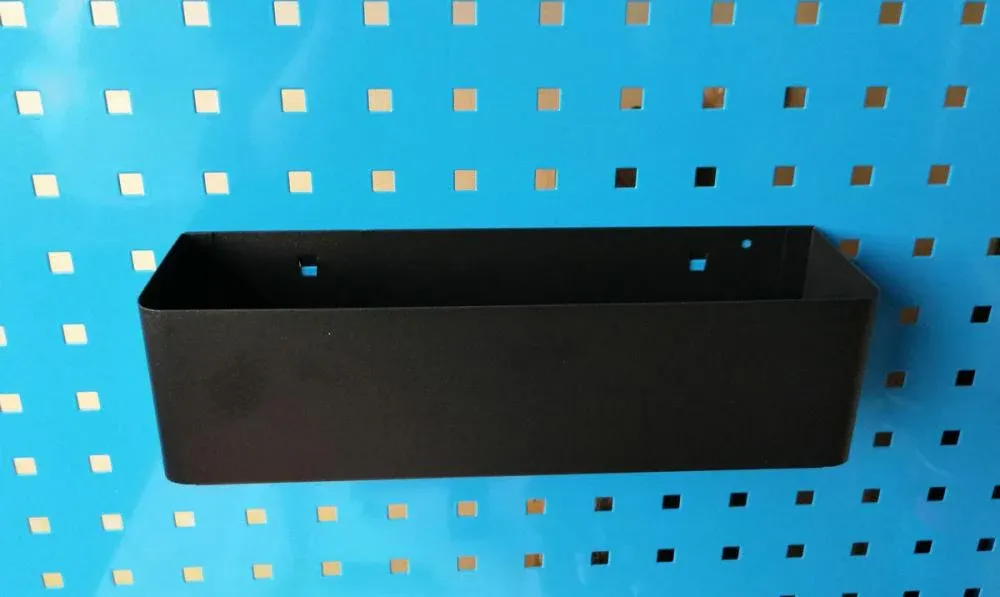 VAR Dosenhalter MO-52072 304 x 84 x 84 mm Schwarz - praktischer Halter für Werkzeuglochwand Jetzt Kaufen