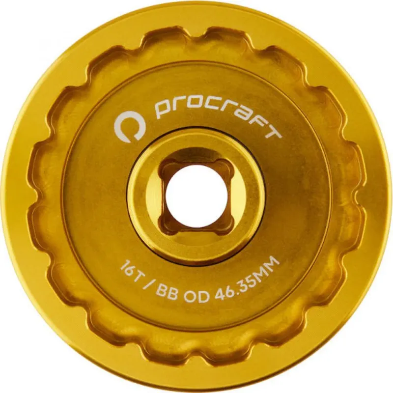 Abverkauf Procraft Werkzeug BB Dual-Side Ultimate EXT-50 Gold - Profi-Innenlagerwerkzeug