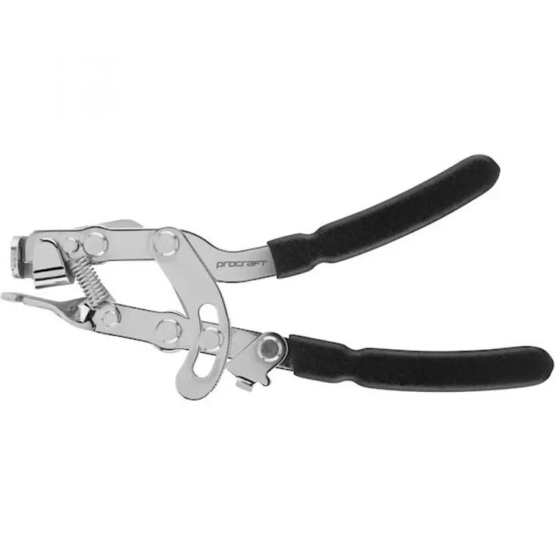 Procraft Werkzeug Bowdenzugspannzange Advanced Schwarz/ Silber - präzises Spannen von Bowdenzügen Gratis Versand