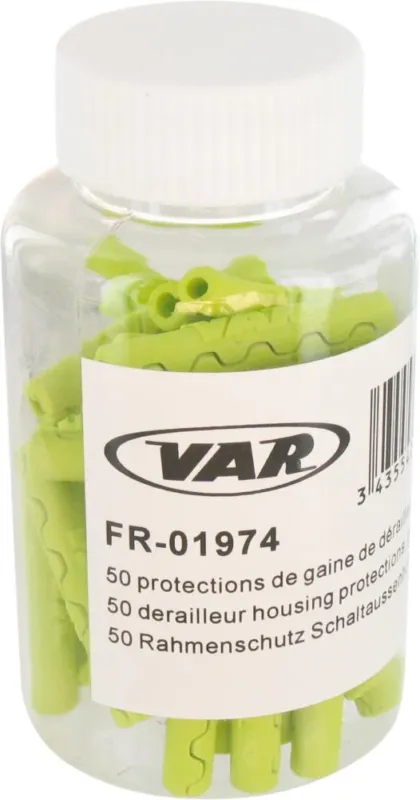 Echt VAR 50 Stk. Rahmenschutz 4 mm Grün - effektiver Lackschutz für Schaltzüge