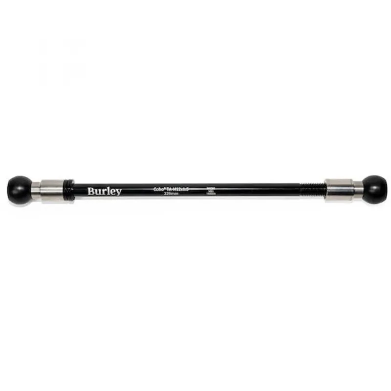 Burley Steckachse COHO XC M12x1.5, 229 mm Schwarz - sichere Anhänger-Befestigung Bestpreis