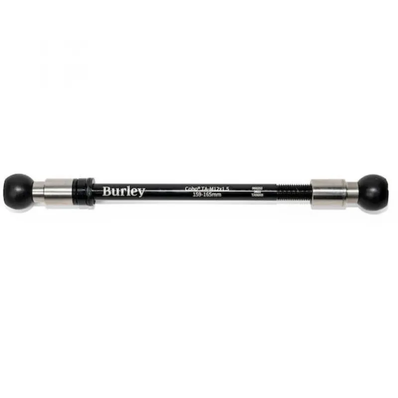 Solange Der Vorrat Reicht Burley Steckachse COHO XC M12x1.5, 159-165 mm Schwarz - Adapter für 12 mm Steckachsen