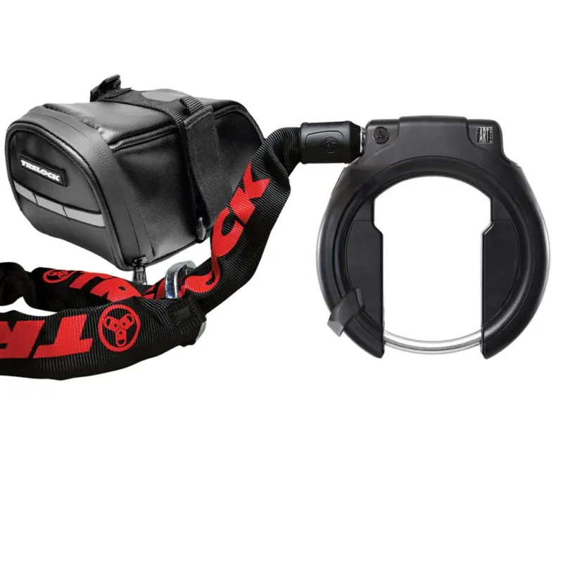 Trelock RS 453 Protect-O-Connect Rahmenschloss - Ideale Basissicherung für Fahrrad & E-Bike Super-Preis
