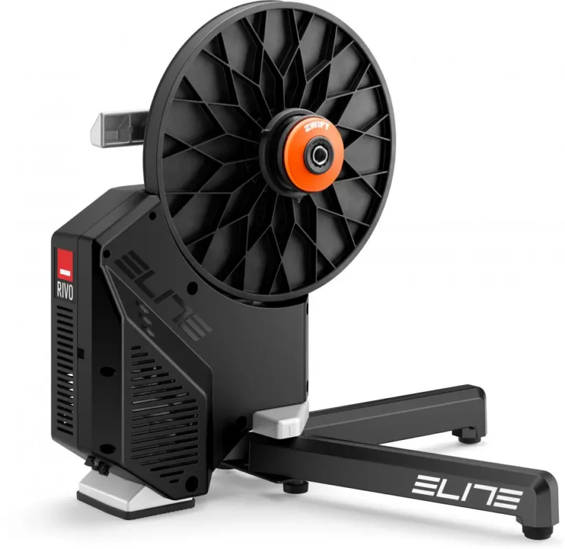 Rabatt ELITE Rollentrainer Rivo XR W/Zwift Cog - kompakter Smart-Trainer