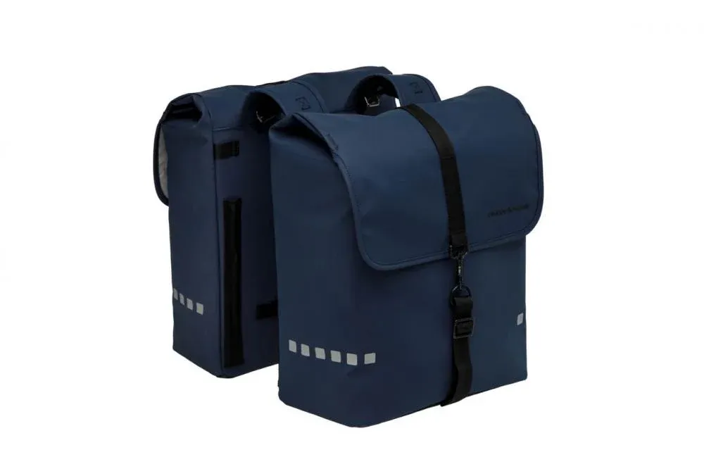 New Looxs Doppelpacktasche Odense Dark Blue 2x 18-20L Blue - geräumige Gepäckträgertasche Jetzt Kaufen