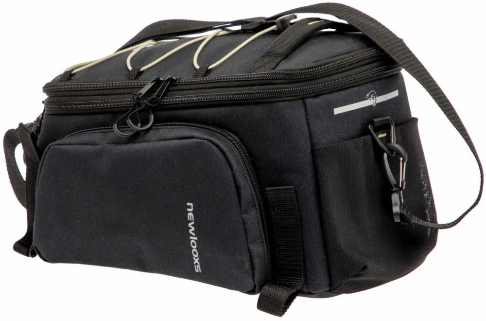 New Looxs Radtasche Sports Trunkbag Straps 29L Black - vielseitiger Stauraum für Gepäckträger Begrenztes Angebot