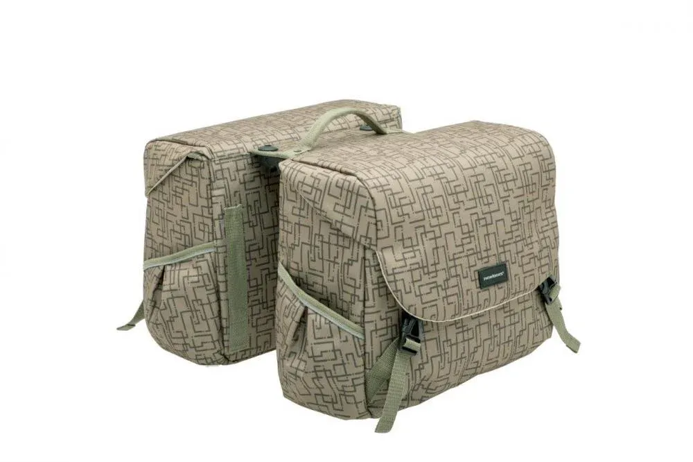 New Looxs Doppelpacktasche Mondi Joy Double RT 2x 19,5 Liter Ivy Walnut - viel Stauraum für Alltag & Tour Kostenloser Versand
