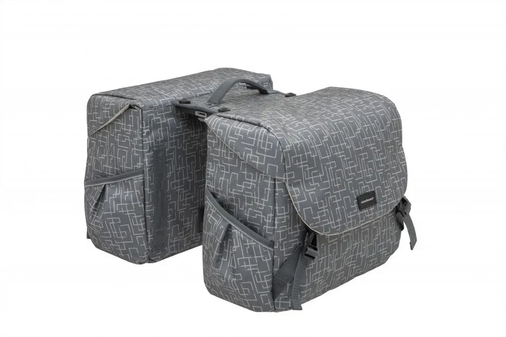 New Looxs Doppelpacktasche Mondi Joy Double MIK 37L Ivy Walnut - geräumige Fahrrad-Gepäcktasche Nur Heute