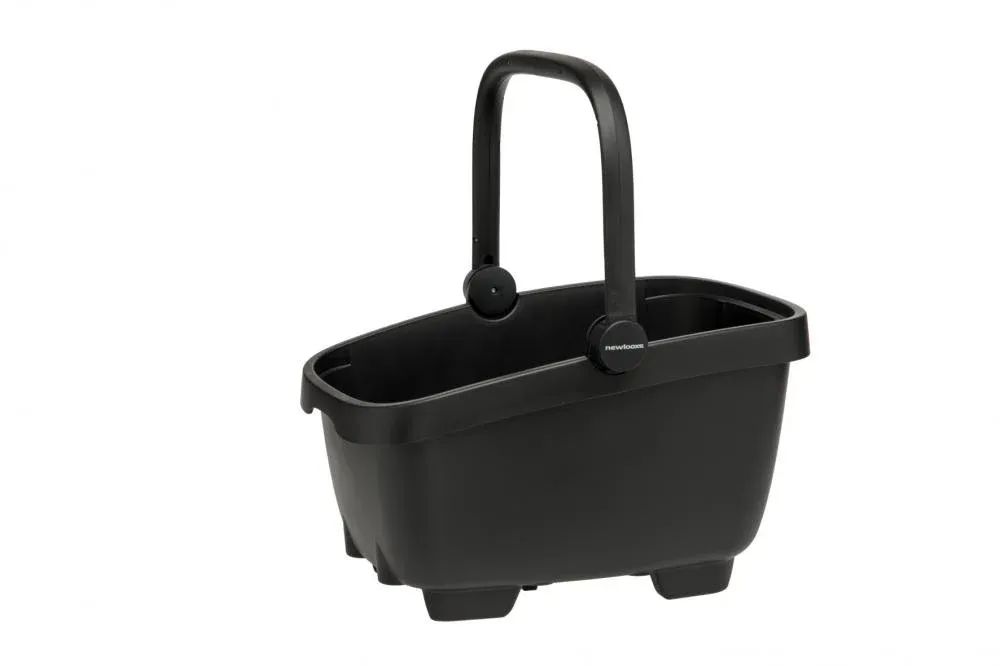 New Looxs Fahrradkorb Clipper Black MIK Black - stabiler Korb mit MIK-System Solange Der Vorrat Reicht