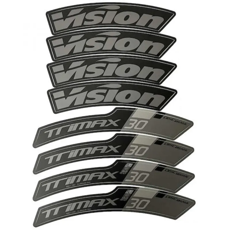 Vision Decal-Set für Felge Trimax 30 30 - Styling-Upgrade für Deine Laufräder Kracherpreis