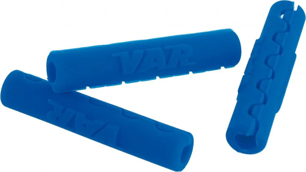 VAR 50 Stk. Rahmenschutz 5 mm Blau - Schutzkappen für Schaltaußenhüllen Sichere Zahlung