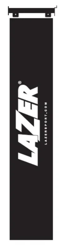 LAZER Banner für Slatwall 1 Stk. 1-teilig - professionelle Markenpräsentation am POS Heißes Angebot