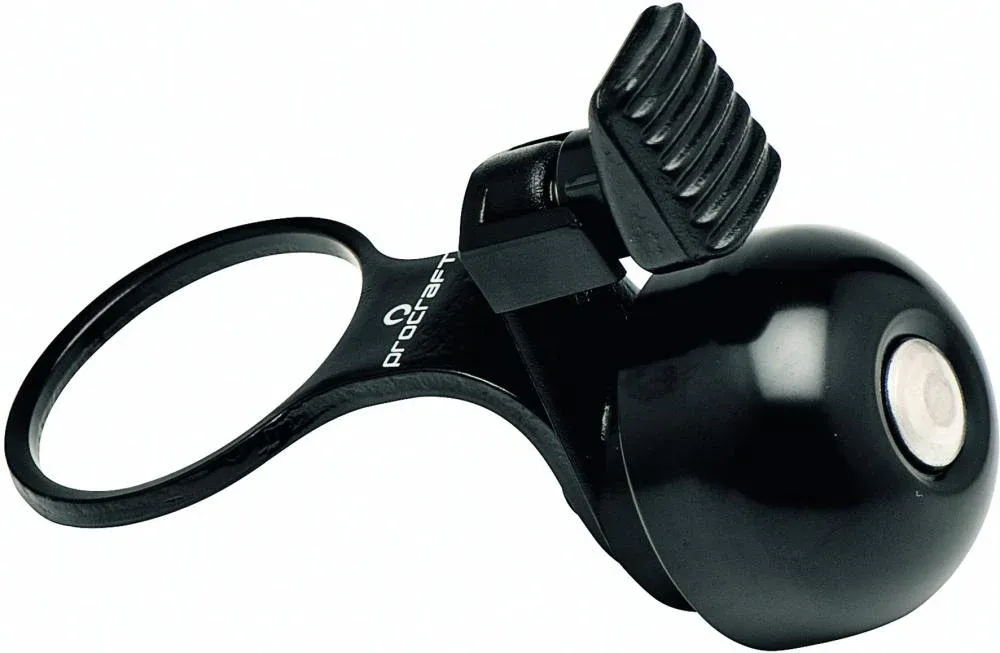 Solange Der Vorrat Reicht Procraft Klingel Spacerbell 5 mm 1 1/8" 90° schwarz - platzsparende Lenkerklingel