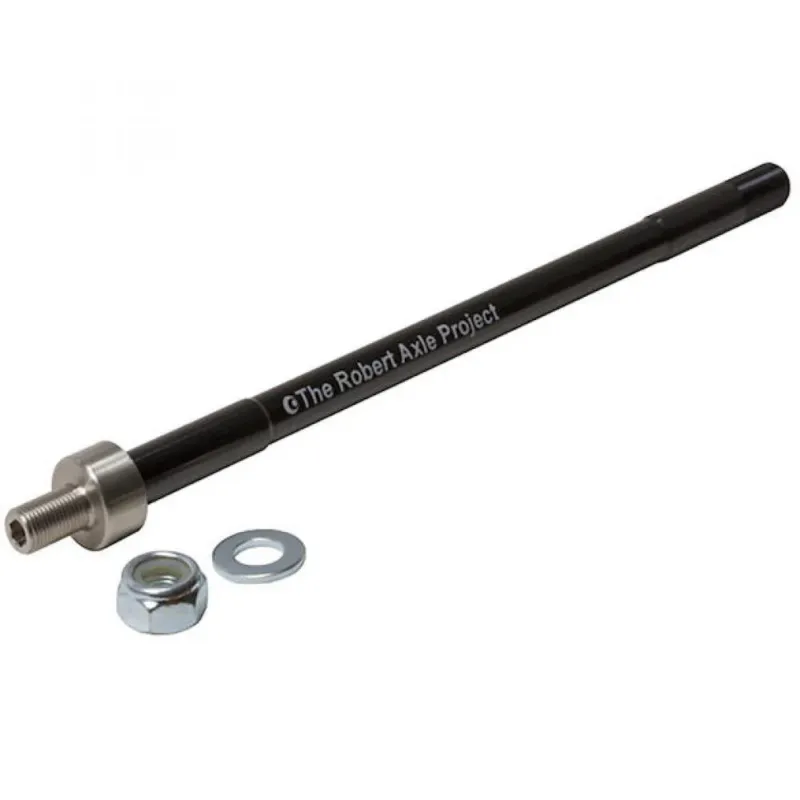 The steckachse robert axle kid206 209 Schwarz - stabile Anhänger-Steckachse für 12x177 mm Kostenfreie Lieferung