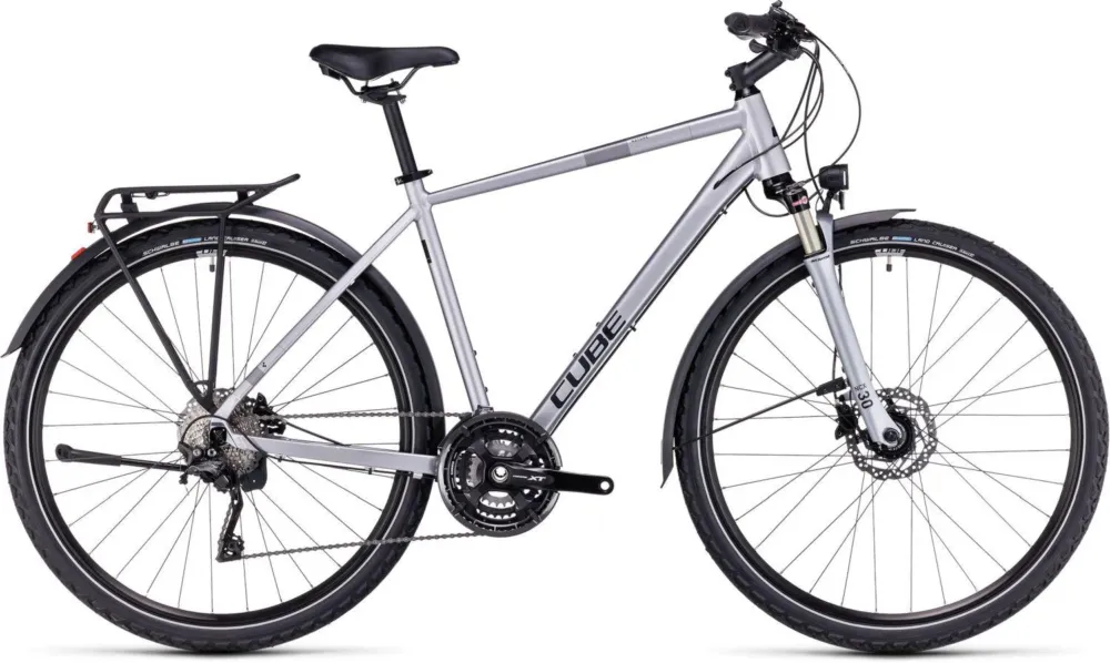 Cube Nature EXC Allroad polarsilver´n´black - XL Rabatt