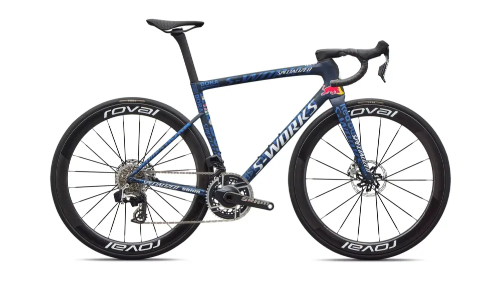 Specialized S-Works Tarmac SL8 LTD Red Bull Bora/Blue 2026 - 49 cm Letzte Chance