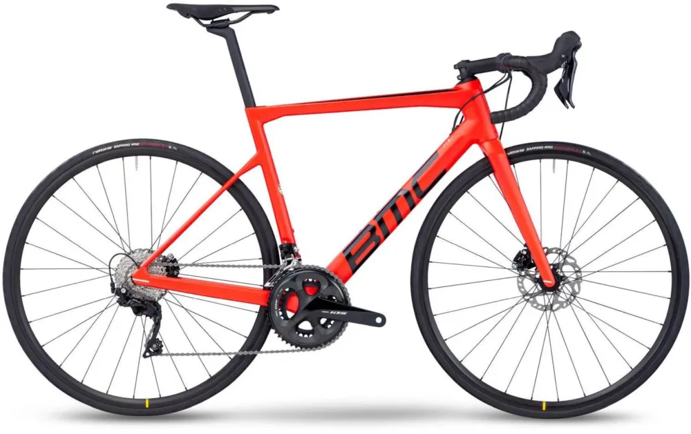Top-Angebot BMC Teammachine SLR SIX Neon Red / Black - 61 cm