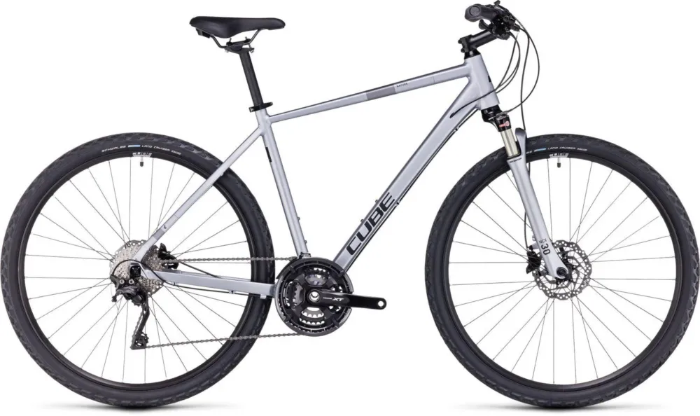 Garantierte Lieferung Cube Nature EXC polarsilver´n´black - XL