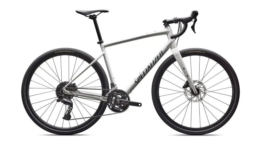 Garantierte Lieferung Specialized Diverge E5 Dune White/Ashen Grey 2026 - 44 cm