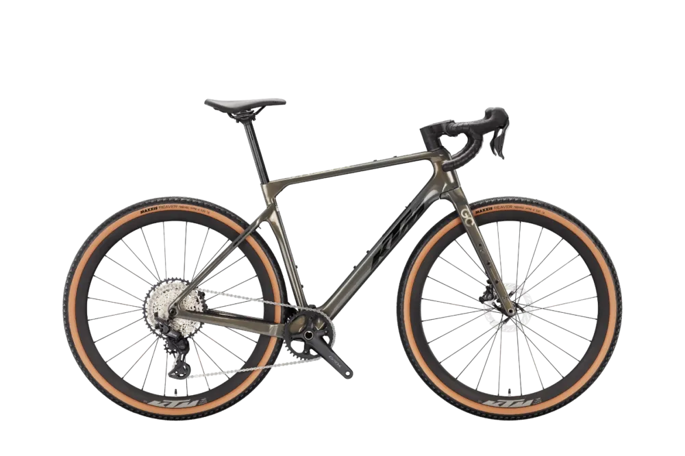 Geprüft KTM Gravelator Elite Di2 Olive Pearl 2026 - 55 cm