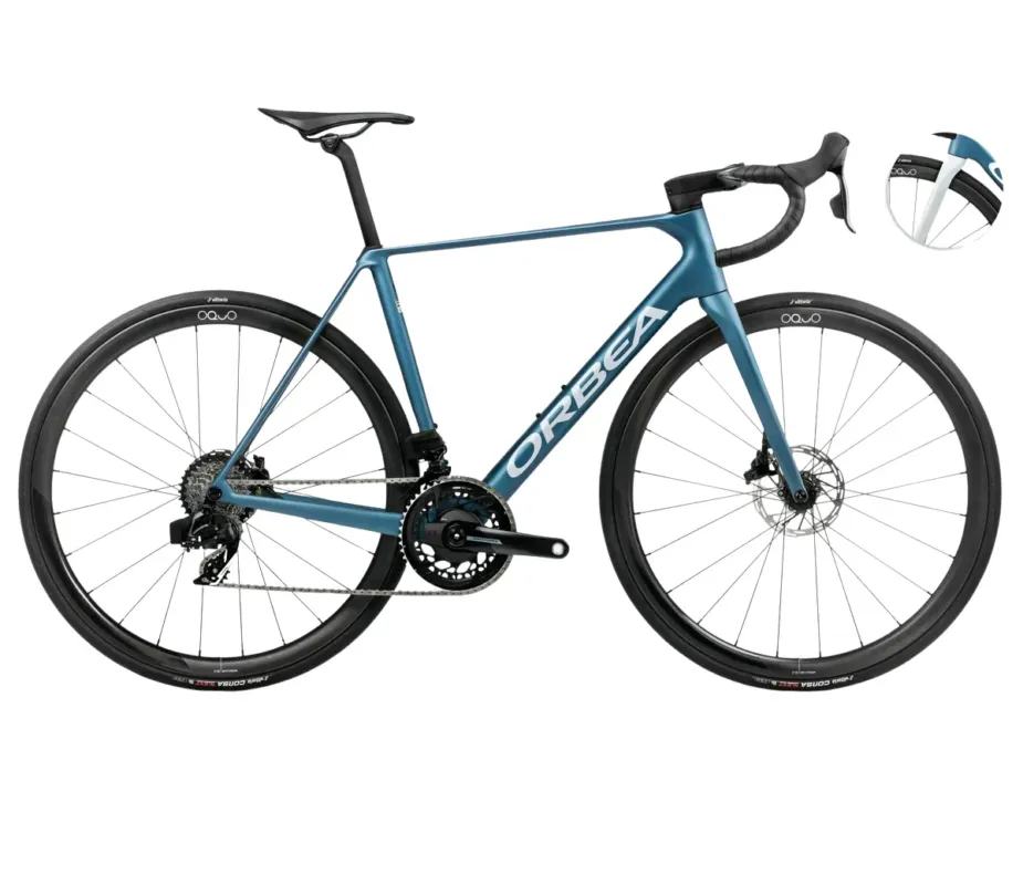 Zertifiziert Orbea ORCA M21eTEAM PWR Blue - Silver 2025 - 60 cm