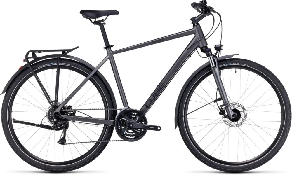 Highlight Cube Nature Allroad graphite´n´black - 62 cm