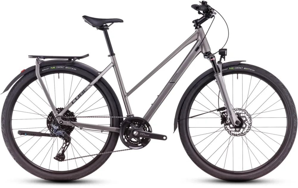 Cube Kathmandu EXC grey´n´black Trapez 2025 - 46 cm Preisreduziert