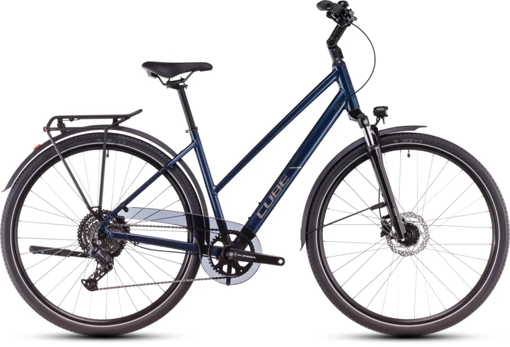 Beliebt Cube Touring ONE deepsea´n´blackchrome Trapez 2025 - 46 cm