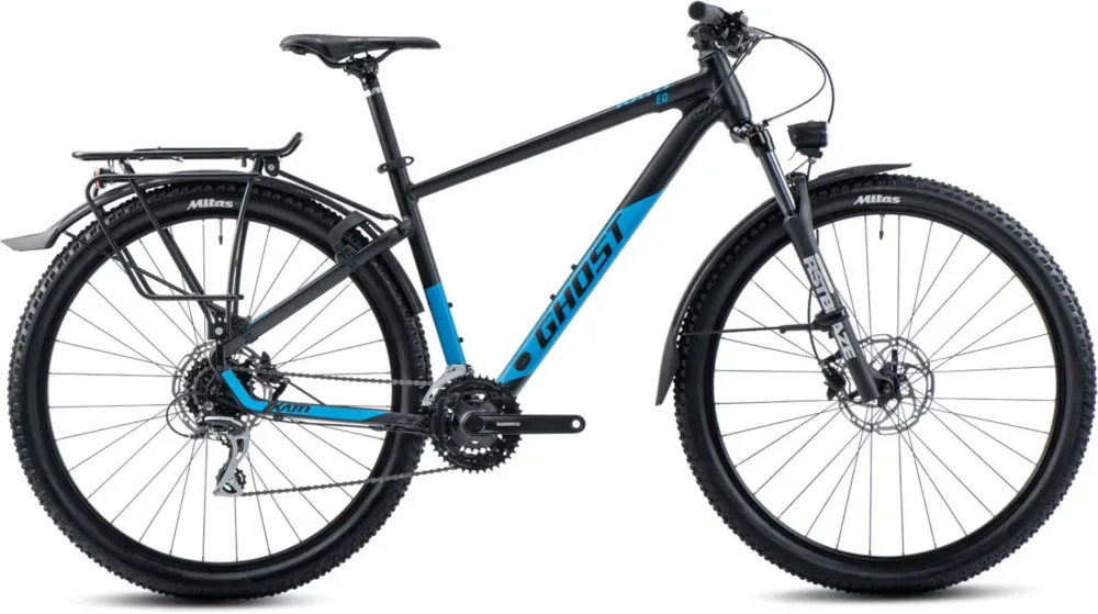 Top-Seller Ghost Kato EQ 27.5 black/bright blue - matt - XS